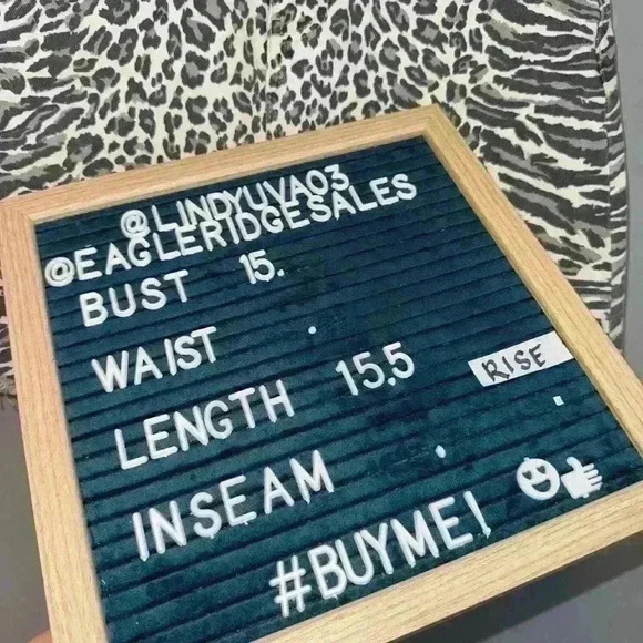 EUC Current/Elliott Leopard Print Denim Mini Skirt Size 28 - Picture 6 of 6